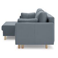 Угловой диван Mio Tesoro Дублин 497 (серый 968) - Превью изображения №3 — Интернет-магазин Time-Shop