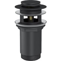 Умывальник Lauter 21570 + клапан 21190B + сифон 21635B (черный матовый) - Превью изображения №14 — Интернет-магазин Time-Shop