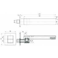 Излив Deante Cascada NAC 084K - Превью изображения №3 — Интернет-магазин Time-Shop