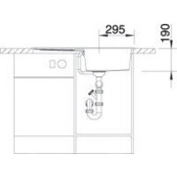 Кухонная мойка Blanco Metra 5 S 513212 (антрацит) - Превью изображения №5 — Интернет-магазин Time-Shop