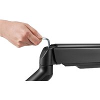 Кронштейн для монитора ErgoSmart Power Black Light DBL - Превью изображения №5 — Интернет-магазин Time-Shop