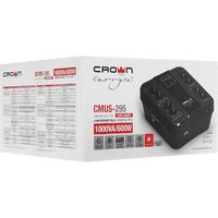 Источник бесперебойного питания CrownMicro CMUS-295 Euro Smart - Превью изображения №9 — Интернет-магазин Time-Shop