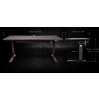 Геймерский стол Thermaltake ToughDesk 300 RGB GGD-EDN-BKEINX-01 - Превью изображения №9 — Интернет-магазин Time-Shop