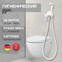 Гигиенический душ Hansberge H3099 (белый) - Превью изображения №5 — Интернет-магазин Time-Shop