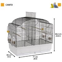 Клетка Ferplast Canto 52501217 - Превью изображения №2 — Интернет-магазин Time-Shop