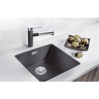 Кухонная мойка Blanco Subline 400-F (темная скала) - Превью изображения №2 — Интернет-магазин Time-Shop