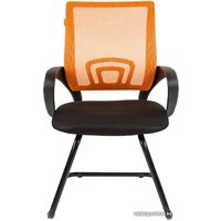 Офисный стул CHAIRMAN 696 V (черный/оранжевый) - Превью изображения №2 — Интернет-магазин Time-Shop