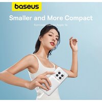 Внешний аккумулятор Baseus Magnetic Fast Charge Power Bank Type-C Edition 30W 10000mAh (белый) - Превью изображения №17 — Интернет-магазин Time-Shop