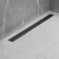 Трап/канал Lauter 2120865-С1GM 600x100 (оружейная сталь) - Превью изображения №4 — Интернет-магазин Time-Shop