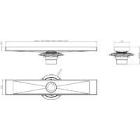 Трап/канал Lauter 2120865-С1GM 600x100 (оружейная сталь) - Превью изображения №10 — Интернет-магазин Time-Shop
