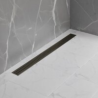 Трап/канал Lauter 2120865-С1GM 600x100 (оружейная сталь) - Превью изображения №5 — Интернет-магазин Time-Shop