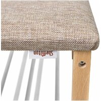 Банкетка Sheffilton SR-0628 Б-3 (прозрачный лак/кедровый) 295659 - Превью изображения №4 — Интернет-магазин Time-Shop