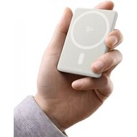 Внешний аккумулятор Baseus PicoGo AM31 Mini Magnetic Power Bank with Stand 20W 5000mAh (титановый) - Превью изображения №5 — Интернет-магазин Time-Shop