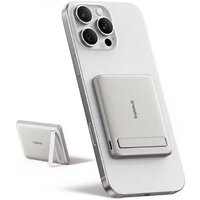 Внешний аккумулятор Baseus PicoGo AM31 Mini Magnetic Power Bank with Stand 20W 5000mAh (титановый) - Превью изображения №11 — Интернет-магазин Time-Shop