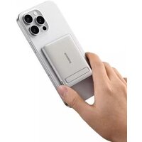 Внешний аккумулятор Baseus PicoGo AM31 Mini Magnetic Power Bank with Stand 20W 5000mAh (титановый) - Превью изображения №7 — Интернет-магазин Time-Shop
