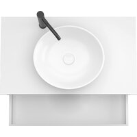  ЗОВ Тумба под умывальник Кито 70 K70LW0MWMC (белый матовый) - Превью изображения №2 — Интернет-магазин Time-Shop