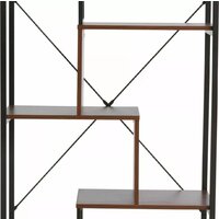 Стеллаж Signal Net B (орех/черный) - Превью изображения №3 — Интернет-магазин Time-Shop