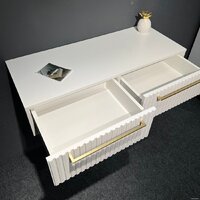 Тумба Shtabe Gross 6110 (RAL 9003/RAL 9003/ручка золото) - Превью изображения №4 — Интернет-магазин Time-Shop