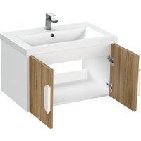  Cersanit Тумба под умывальник Como 70 69342 (орех) - Превью изображения №5 — Интернет-магазин Time-Shop