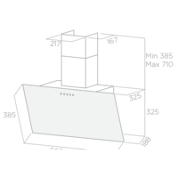 Кухонная вытяжка Elica Shire BL/A/60 [PRF0119819] - Превью изображения №5 — Интернет-магазин Time-Shop