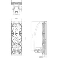 Система жидкостного охлаждения для процессора Thermalright Frozen Warframe 360 SE ARGB V2 (белый) - Превью изображения №10 — Интернет-магазин Time-Shop