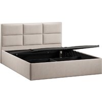 Кровать Трия Стелла Тип 1 160x200 (велюр Мокко светлый) - Превью изображения №2 — Интернет-магазин Time-Shop