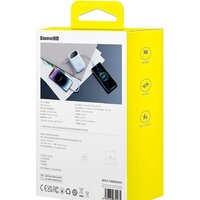 Внешний аккумулятор Baseus Qpow2 Dual-Cable Digital Display Fast Charge Power Bank 22.5W 10000mAh (голубой) - Превью изображения №6 — Интернет-магазин Time-Shop