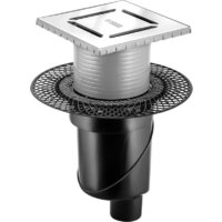 Berges Wasserhaus Platz Norma 150x150 090059 (матовый хром)