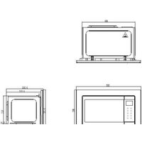 Микроволновая печь ZorG MIO211 S (черный) - Превью изображения №6 — Интернет-магазин Time-Shop
