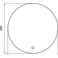  ЗОВ Зеркало 202-60 ZP202LED60 - Превью изображения №5 — Интернет-магазин Time-Shop