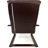 Интерьерное кресло Calviano Soft 1 (коричневый PU) - Превью изображения №7 — Интернет-магазин Time-Shop