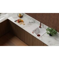 Кухонная мойка Kernau KGS O 4565 1B1D Pure White - Превью изображения №3 — Интернет-магазин Time-Shop