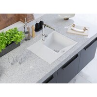 Кухонная мойка Kernau KGS O 4565 1B1D Pure White - Превью изображения №5 — Интернет-магазин Time-Shop