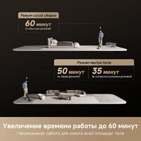 Пылесос Dreame H12 Dual FlexReach Wet and Dry Vacuum HHV31A (евровилка, черный) - Превью изображения №15 — Интернет-магазин Time-Shop