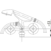 Смеситель Armatura Standard 304-120-00 - Превью изображения №2 — Интернет-магазин Time-Shop