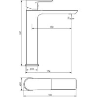 Смеситель Damixa Apollo 470250000 (хром) - Превью изображения №4 — Интернет-магазин Time-Shop