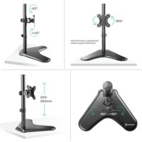 Подставка для монитора Onkron D101FS - Превью изображения №3 — Интернет-магазин Time-Shop