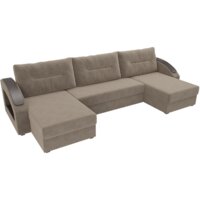 П-образный диван Лига диванов Канзас 101188 (бежевый) - Превью изображения №2 — Интернет-магазин Time-Shop