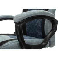 Игровое (геймерское) кресло Zombie Viking 6 Knight BL Fabric (синий) - Превью изображения №10 — Интернет-магазин Time-Shop