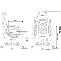 Игровое (геймерское) кресло Zombie Viking 6 Knight BL Fabric (синий) - Превью изображения №13 — Интернет-магазин Time-Shop