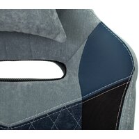 Игровое (геймерское) кресло Zombie Viking 6 Knight BL Fabric (синий) - Превью изображения №8 — Интернет-магазин Time-Shop