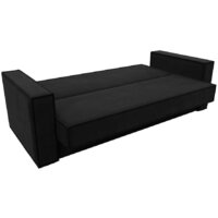 Диван Лига диванов Куба книжка 122051 (микровельвет черный) - Превью изображения №5 — Интернет-магазин Time-Shop