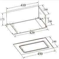 Кухонная вытяжка Weissgauff Aura 456 Touch Black Glass - Превью изображения №2 — Интернет-магазин Time-Shop