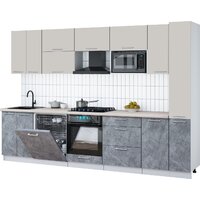 Интерлиния Мила Gloss 3.1-ПМ2 (керамика/кашемир/травертин серый)