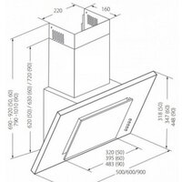 Кухонная вытяжка Akpo Optima 60 WK-4 (черный) - Превью изображения №2 — Интернет-магазин Time-Shop