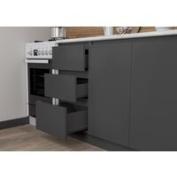 Готовая кухня Артём-Мебель Мэри СН-114 ДСП 1.6м (серый графит) - Превью изображения №5 — Интернет-магазин Time-Shop