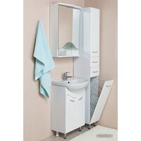  Onika Тумба Лада 50.11 с умывальником Ладога-50 (белый) - Превью изображения №2 — Интернет-магазин Time-Shop