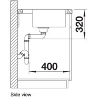 Кухонная мойка Blanco Dalago 45 525869 (черный) - Превью изображения №6 — Интернет-магазин Time-Shop