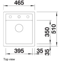 Кухонная мойка Blanco Dalago 45 525869 (черный) - Превью изображения №3 — Интернет-магазин Time-Shop
