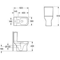 Унитаз напольный Lauter W236 2110236 + гигиенический душ Rinse 21GN4052BM - Превью изображения №28 — Интернет-магазин Time-Shop